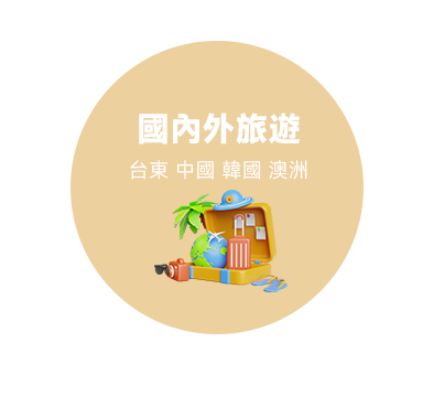 國內外旅遊 台東 中國 韓國 澳洲
